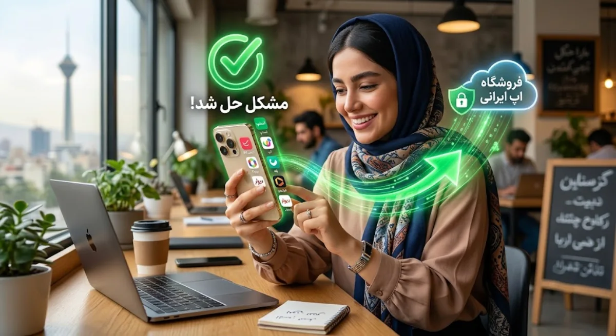 حل مشکل برنامه های ایرانی در ایفون