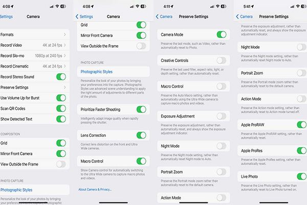 عکاسی با حالت Night Mode در دوربین آیفون